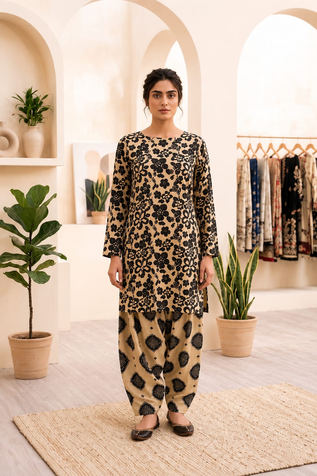 Hania Viral 2 Pcs Suit